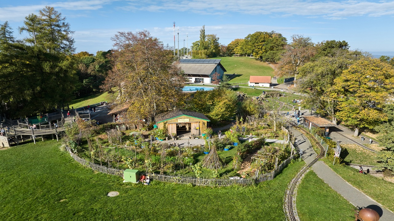 Das Gurtengärtli von oben.
