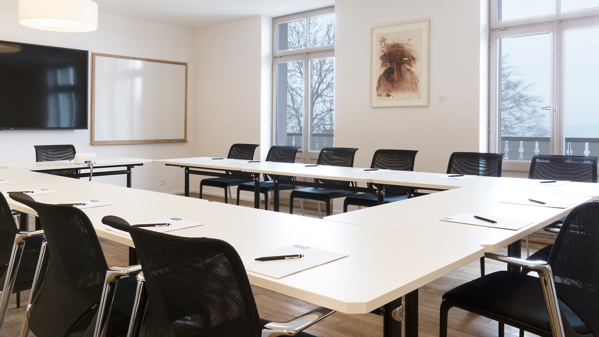 U-Form im Seminarraum SIBE