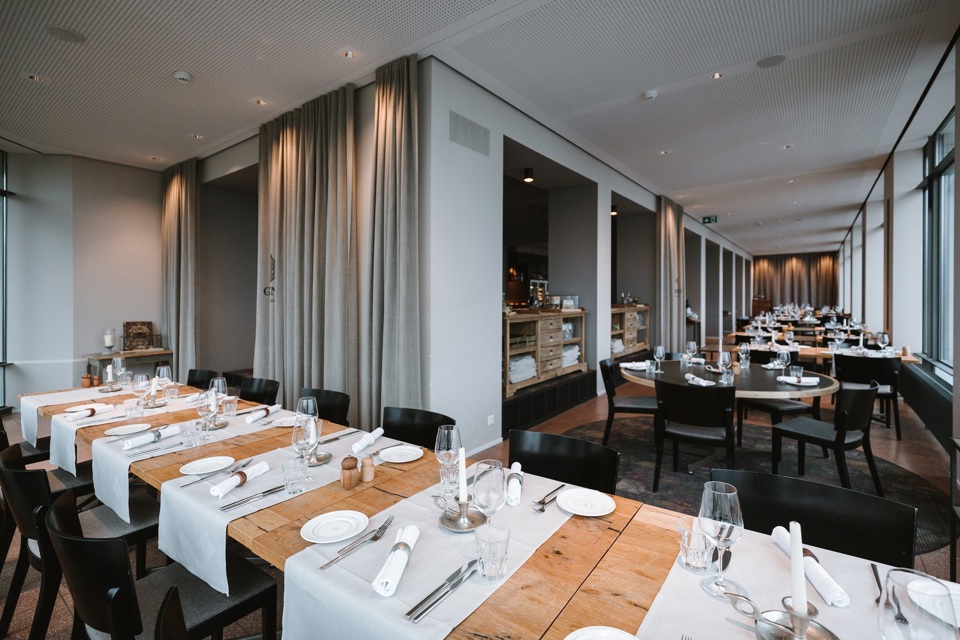 Das Restaurant Gurtners von innen