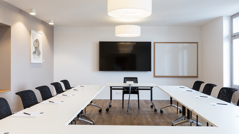 U-Form im Seminarraum SIBE