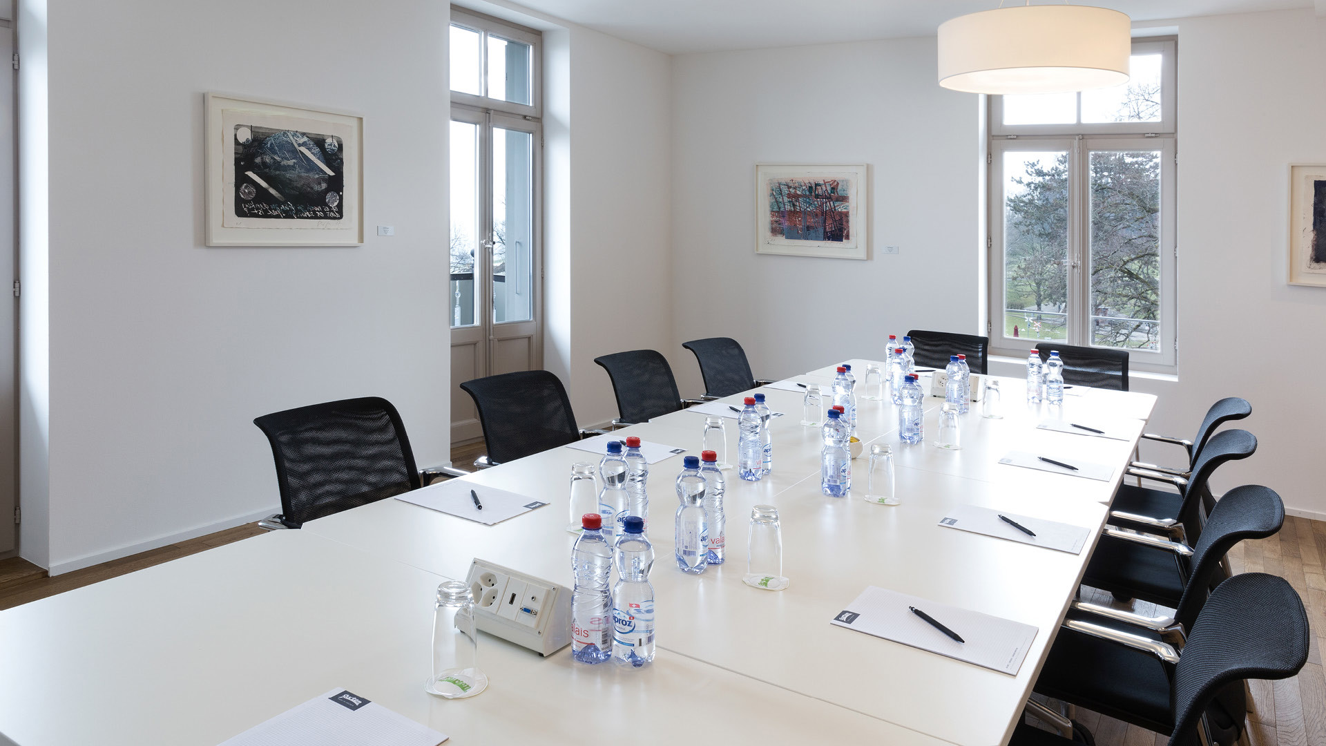 Blocktisch im Seminarraum EIS