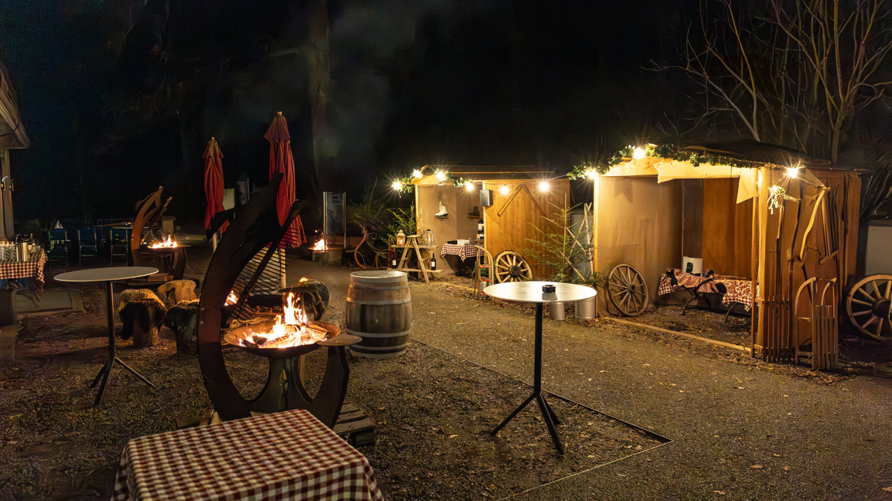 Winterdörfli mit Chalets