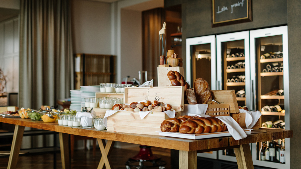 Das Brunch-Buffet beim Gurtners Sunntigsbrunch.