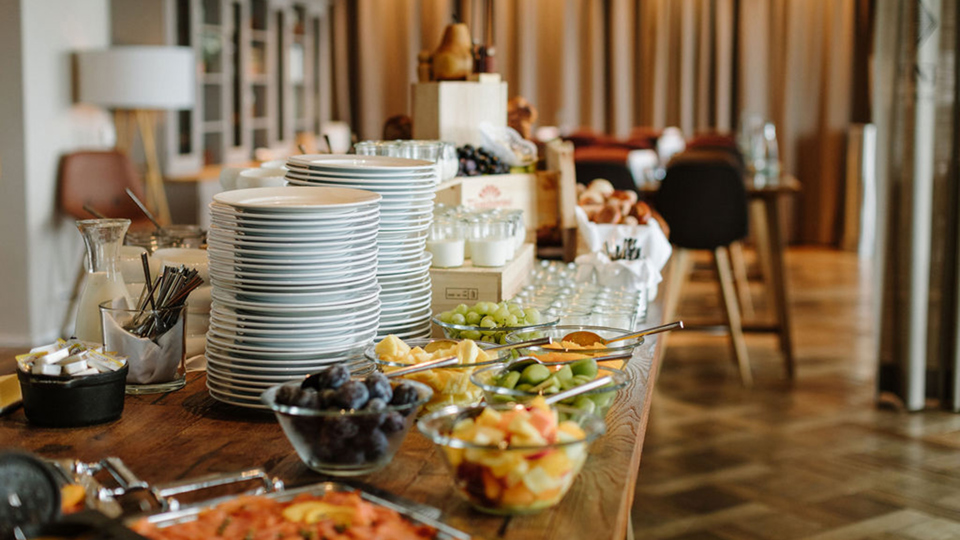 Das Buffet vom Gurtners Sonntagsbrunch.