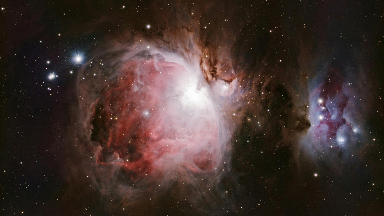 Orionnebel am Himmel